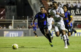 Nathan foi muito bem na partida contra o Porto, pela Copinha