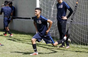 Adson em treinamento no CT para Copinha 2019