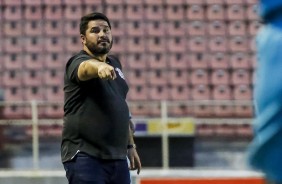 Eduardo Barroca comando o Timozinho no empate em 2 a 2 com o Red Bull Brasil