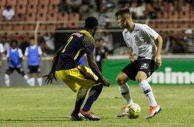 Lucas Piton durante jogo contra o Red Bull Brasil, pela Copinha