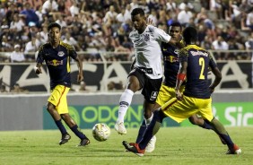 Nathan durante jogo contra o Red Bull Brasil, pela Copinha