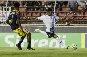 Rafael Bilu durante jogo contra o Red Bull Brasil, pela Copinha