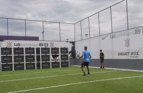 Tem tecnologia nova no CT: o gol inteligente, o Footbonaut Genérico