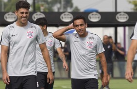 Avelar e Jadson treinam nesta quarta-feira no CT Joaquim Grava já de olho na estreia do Paulistão