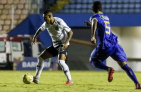 Janderson durante vitória por 8x0 contra o Visão Celeste, pela Copinha