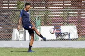 Jordan durante treino do sub-20 para duelo contra o Grêmio, pela Copinha