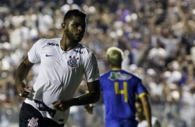 Nathan durante vitória por 8x0 contra o Visão Celeste, pela Copinha
