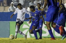 Rafael Bilu durante goleada sobre o Viso Celeste pela Copinha 2019