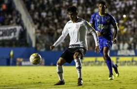 Roni durante vitória por 8x0 contra o Visão Celeste, pela Copinha