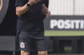 Walmir Cruz no treino desta quarta-feira no CT