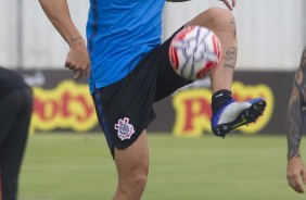 Avelar no penltimo treino antes do primeiro jogo pelo Paulisto 2019