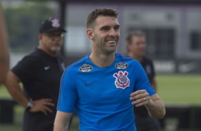 Boselli no penúltimo treino antes do primeiro jogo pelo Paulistão 2019