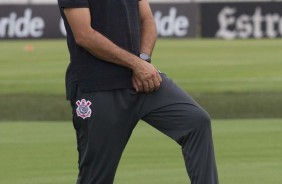 Carille faz treino preparatório para início no Paulistão 2019