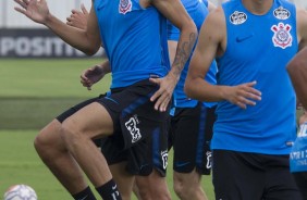 Joo Victor no penltimo treino antes do primeiro jogo pelo Paulisto 2019