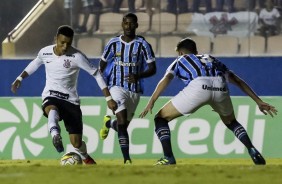 Rafael Bilu durante jogo contra o Grêmio, pela Copinha 2019