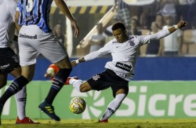 Rafael Bilu durante partida contra o Grmio, que deu vaga  semifinal da Copinha ao Corinthians
