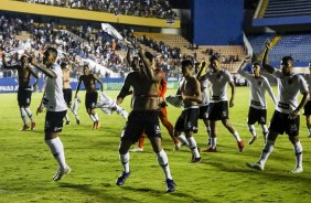 Timãozinho bateu o Grêmio e vai às semifinais da Copinha