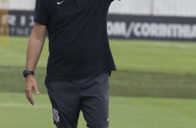 Walmir Cruz no penúltimo treino antes do primeiro jogo pelo Paulistão 2019