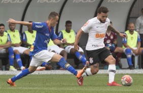 André Luís durante empate com São Caetano na Arena Corinthians