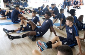 Corinthians se prepara para o jogo contra o Vasco, pela Copinha 2019