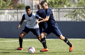 Timozinho treina forte para semifinal da Copinha