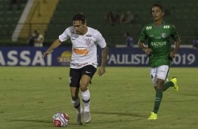 Gustavo Mosquito durante partida contra o Guarani, pelo Paulisto