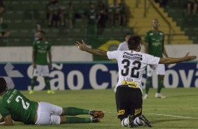 Mosquito entrou no segundo tempo contra o Guarani, pelo Paulisto