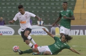 Richard durante partida contra o Guarani, pelo Paulisto