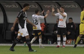 Boselli já preparado para entrar no jogo contra a Ponte Preta
