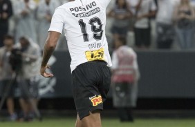 Gustavo  o artilheiro do Corinthians na temporada 2019; jogador anotou gol em todos os jogos