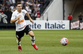 Boselli no jogo contra o Red Bull Brasil, na Arena Corinthians, pelo Paulistão