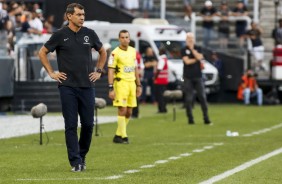Fábio Carille coordena equipe contra o Red Bull Brasil, pelo Paulistão