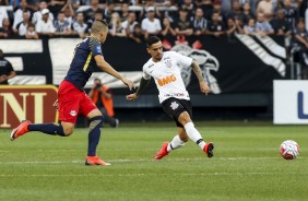 Lateral Fagner em partida contra o Red Bull Brasil, pelo Campeonato Paulista, na Arena Corinthians