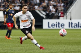 Mauro Boselli foi titular contra o Red Bull Brasil, pelo Paulistão, na Arena Corinthians
