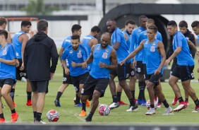 Timão faz última atividade antes do duelo contra o RB Brasil, pelo Campeonato Paulista