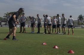 Corinthians treina forte para enfrentar o Palmeiras, no primeiro Drbi da termporada