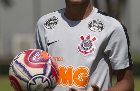 Pedrinho no treino de hoje em preparação para jogo contra o Palmeiras, pelo Paulistão 2019