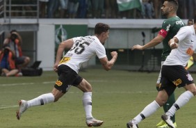 Avelar anotou o nico gol da partida contra o Palmeiras, pelo Campeonato Paulista