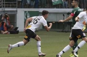 Avelar anotou o único gol da partida contra o Palmeiras, pelo Campeonato Paulista