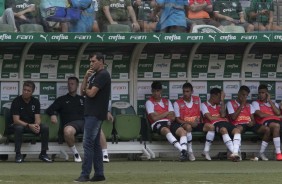 Fábio Carille comandou a vitória por 1 a 0 sobre o Palmeiras, pelo Campeonato Paulista 2019