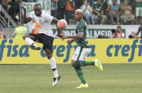 Manoel foi titular na vitria contra o Palmeiras, pelo Campeonato Paulista 2019