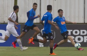 Boselli deu o passe para o gol de Vagner Love no jogo-treino contra o Desportivo Brasil