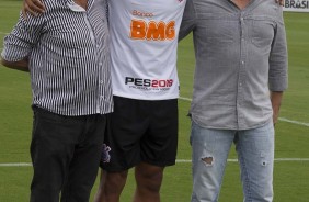 Apresentação oficial de Júnior Urso como jogador do Corinthians