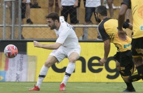 Mauro Boselli atuou como titular no jogo contra o Novorizontino