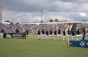 Timão veste camisas em condolências ao Flamengo, pela tragédia no CT da base