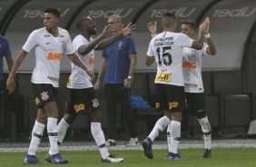 Manoel anotou o primeiro gol do Corinthians no clssico contra o So Paulo