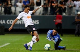 Gustavo marcou o ltimo gol da partida contra o Avenida, pela Copa do Brasil