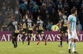 Nos pnaltis, Corinthians eliminou o Racing, pela Copa Sul-Americana