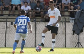 Richard entrou como titular diante o So Bento, no estdio Walter Ribeiro, em Sorocaba