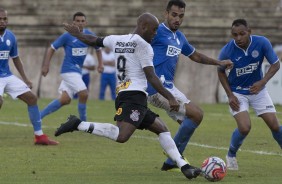 Vagner Love foi titular contra o So Bento, pelo Campeonato Paulista deste sbado de Carnaval